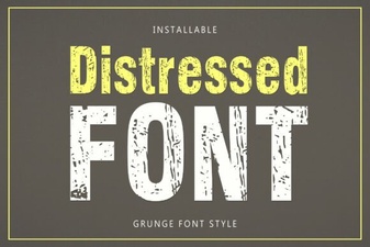 Creative Uses for Distressed Fonts in Modern Design