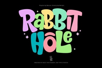 Rabbit Hole Font Design Projects & Tutorials