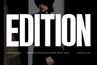 Craft & Design with Edition Font Templates